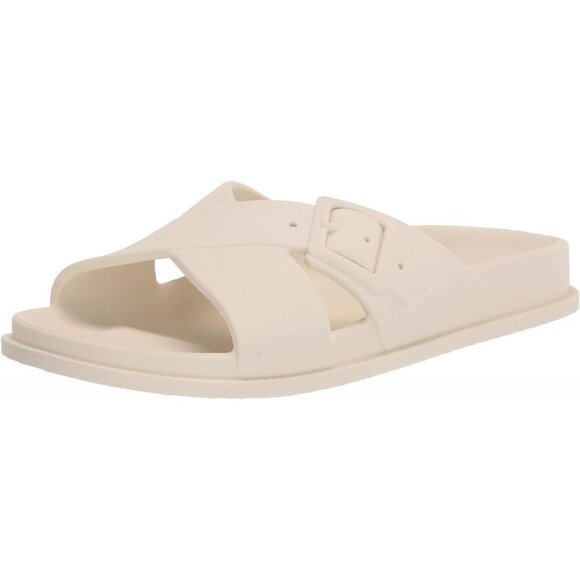 Lucky Brand Shoes - NWT Lucky Brand Women's Roseleen Slide Sandal LK-ROSELEEN White 6M